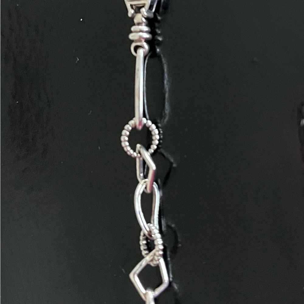 RARE Gorgeous Lagos Sterling Silver Linked Chain Bracelet! - Picture 10 of 16